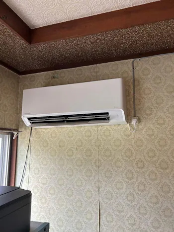 群馬県伊勢崎市のお客様のエアコン工事