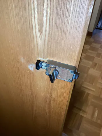 東京都青梅市のお客様のドアノブ工事　具体的な工事内容3