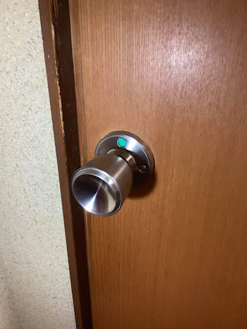 東京都青梅市のお客様のドアノブ工事