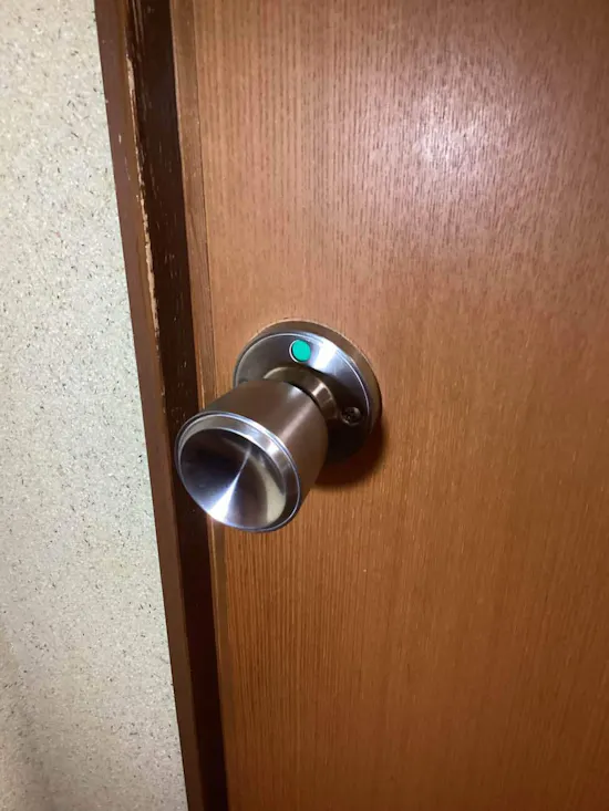 工事後　東京都青梅市のお客様のドアノブ工事