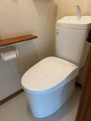 東京都町田市のお客様のトイレリフォーム工事　具体的な工事内容1