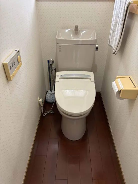 工事前　茨城県土浦市のお客様のトイレ工事