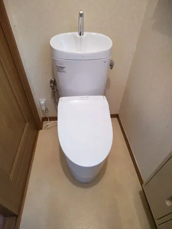 福島県いわき市のお客様のトイレ工事