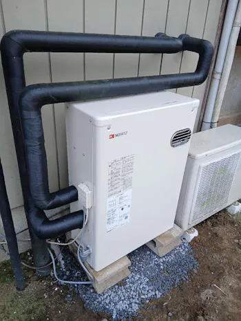茨城県東茨城郡茨城町のお客様の給湯器工事