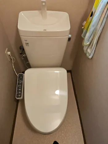 三重県津市のお客様のトイレリフォーム工事　具体的な工事内容4