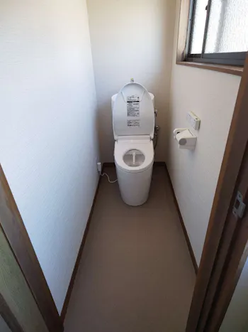 福島県いわき市のお客様のトイレ工事