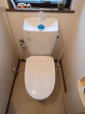 栃木県宇都宮市のお客様のトイレ工事