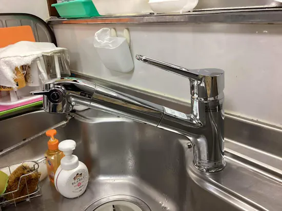 工事後　埼玉県入間市のお客様のキッチン水栓工事