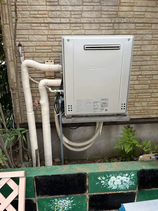 工事後　埼玉県久喜市のお客様の給湯器工事
