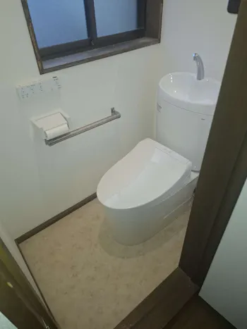 宮城県仙台市青葉区のお客様のトイレリフォーム工事　具体的な工事内容1