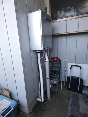 福島県いわき市のお客様の給湯器工事
