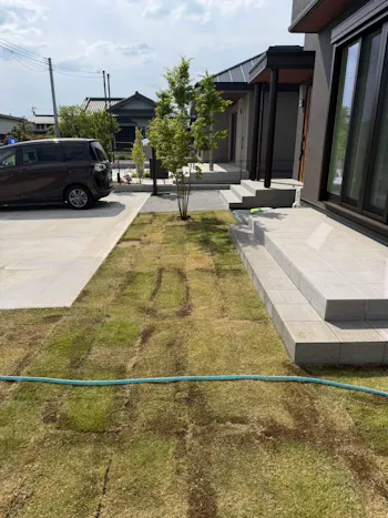 茨城県古河市のお客様のその他庭工事工事