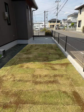 茨城県古河市のお客様のその他庭工事工事　具体的な工事内容1