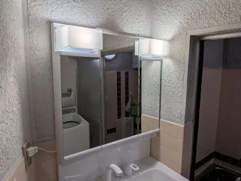 愛知県豊田市のお客様の洗面化粧台工事