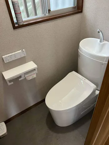東京都八王子市のお客様のトイレリフォーム工事　具体的な工事内容2