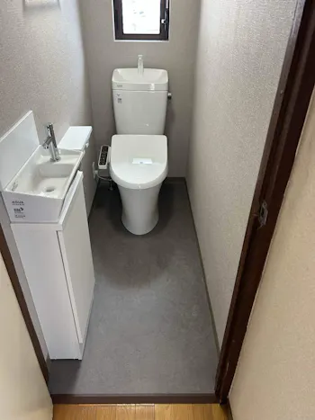 東京都八王子市のお客様のトイレリフォーム工事