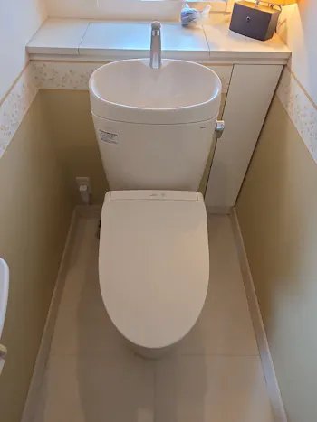 栃木県矢板市のお客様のトイレ工事
