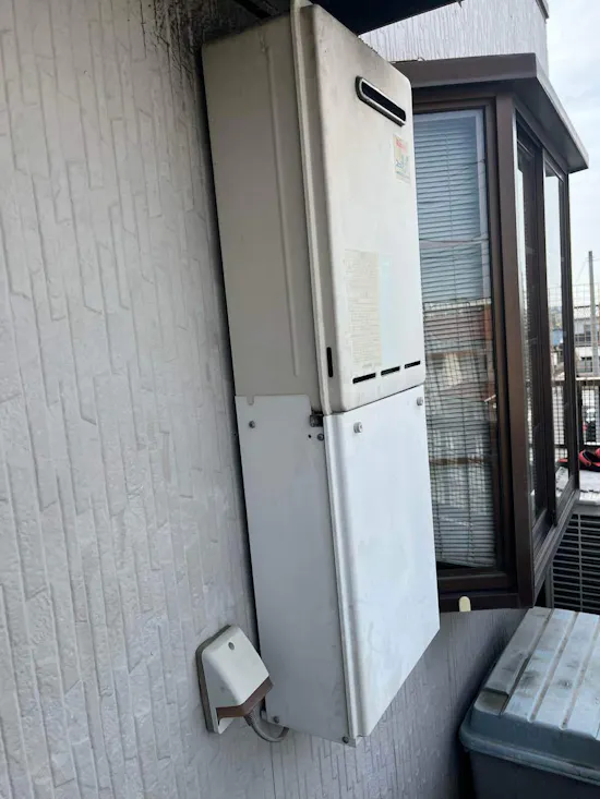 工事前　埼玉県羽生市のお客様の給湯器工事