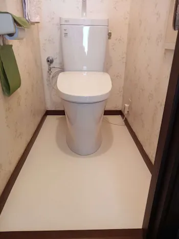 東京都青梅市のお客様のトイレ工事