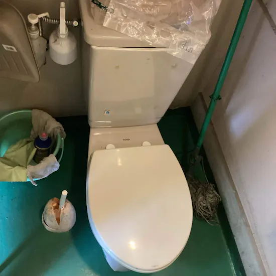 工事前　東京都西多摩郡瑞穂町のお客様のトイレ工事