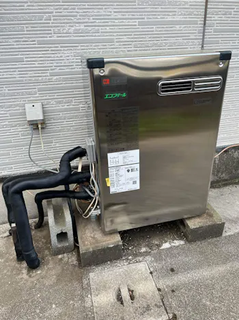 埼玉県羽生市のお客様の給湯器工事