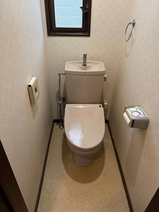 工事前　静岡県袋井市のお客様のトイレ工事