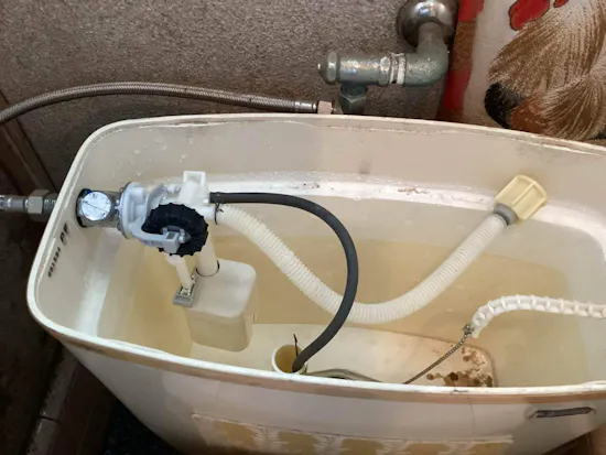 工事前　埼玉県入間市のお客様のトイレ修繕工事