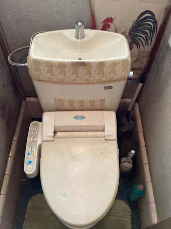 埼玉県入間市のお客様のトイレ修繕工事　具体的な工事内容1