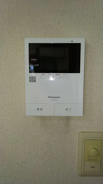 東京都青梅市のお客様のドアホン工事