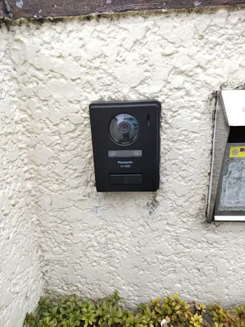 千葉県市原市のお客様のドアホン交換工事　具体的な工事内容2