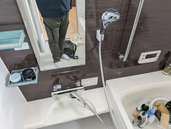 愛知県豊田市のお客様の浴室水栓交換工事