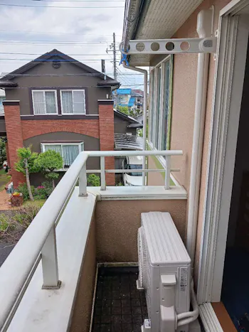 茨城県龍ケ崎市のお客様のエアコン工事　具体的な工事内容1