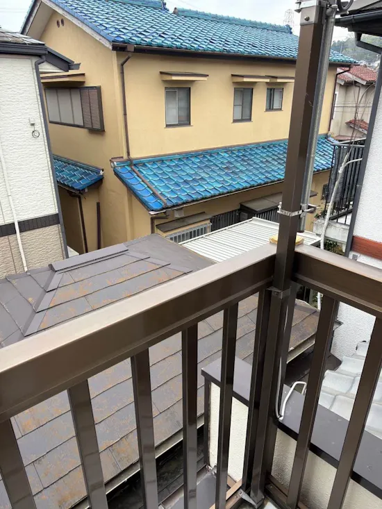 工事前　埼玉県坂戸市のお客様のBSアンテナ工事