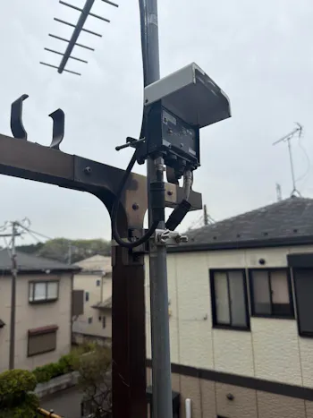 埼玉県坂戸市のお客様のBSアンテナ工事　具体的な工事内容2
