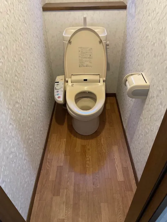 工事前　愛知県豊明市のお客様のトイレリフォーム工事