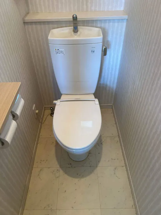 工事前　東京都八王子市のお客様のトイレリフォーム工事
