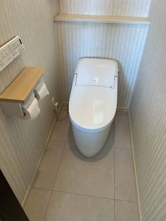 工事後　東京都八王子市のお客様のトイレリフォーム工事