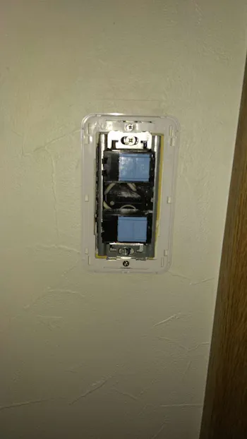 東京都あきる野市のお客様のスイッチ交換工事　具体的な工事内容2