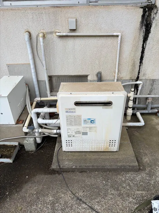 工事前　千葉県茂原市のお客様の給湯器工事