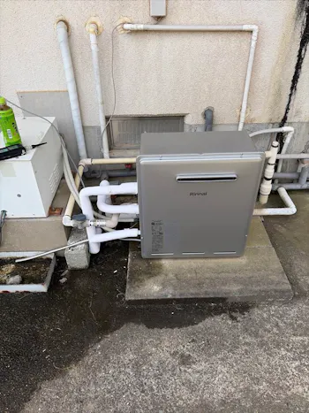 千葉県茂原市のお客様の給湯器工事