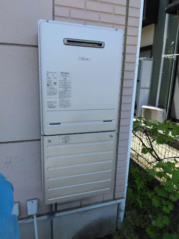 神奈川県相模原市緑区のお客様の給湯器交換工事