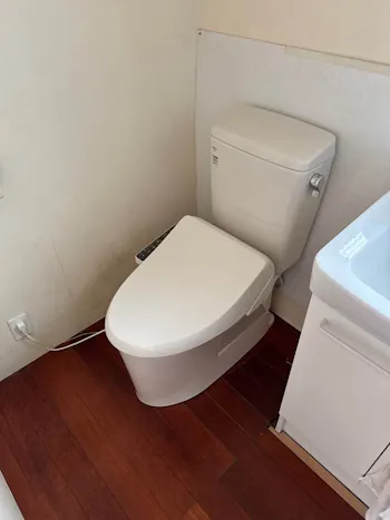 静岡県袋井市のお客様のトイレ工事