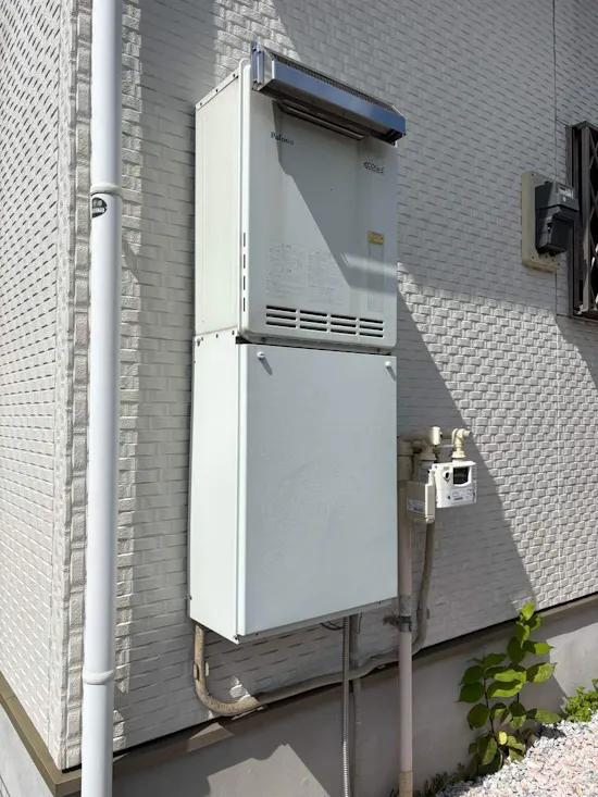 工事前　神奈川県大和市のお客様のガス給湯器交換工事