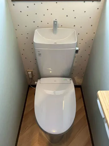 宮城県亘理郡亘理町のお客様のトイレリフォーム工事