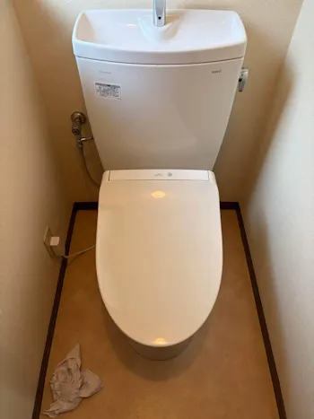 埼玉県桶川市のお客様のトイレ工事