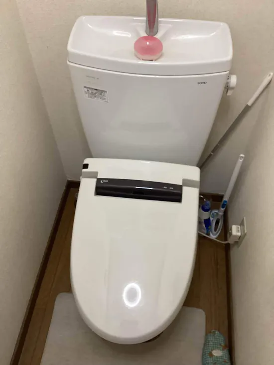 工事前　埼玉県入間市のお客様のトイレ工事