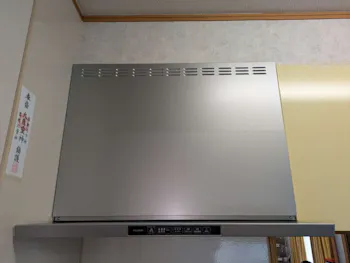 静岡県沼津市のお客様のビルトインコンロ交換工事　具体的な工事内容2