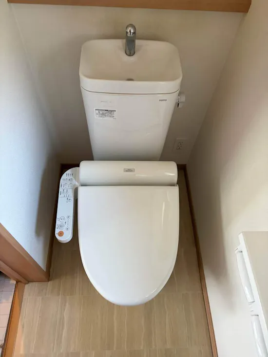 工事前　東京都清瀬市のお客様のトイレリフォーム工事