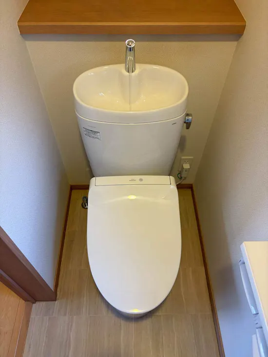 工事後　東京都清瀬市のお客様のトイレリフォーム工事