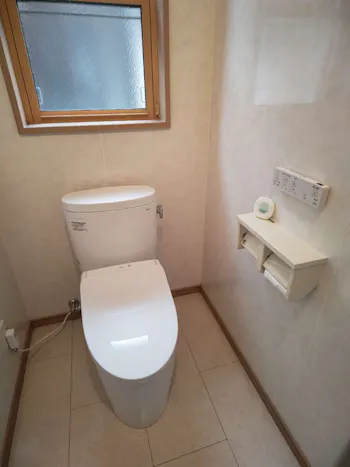 福島県いわき市のお客様のトイレ交換工事